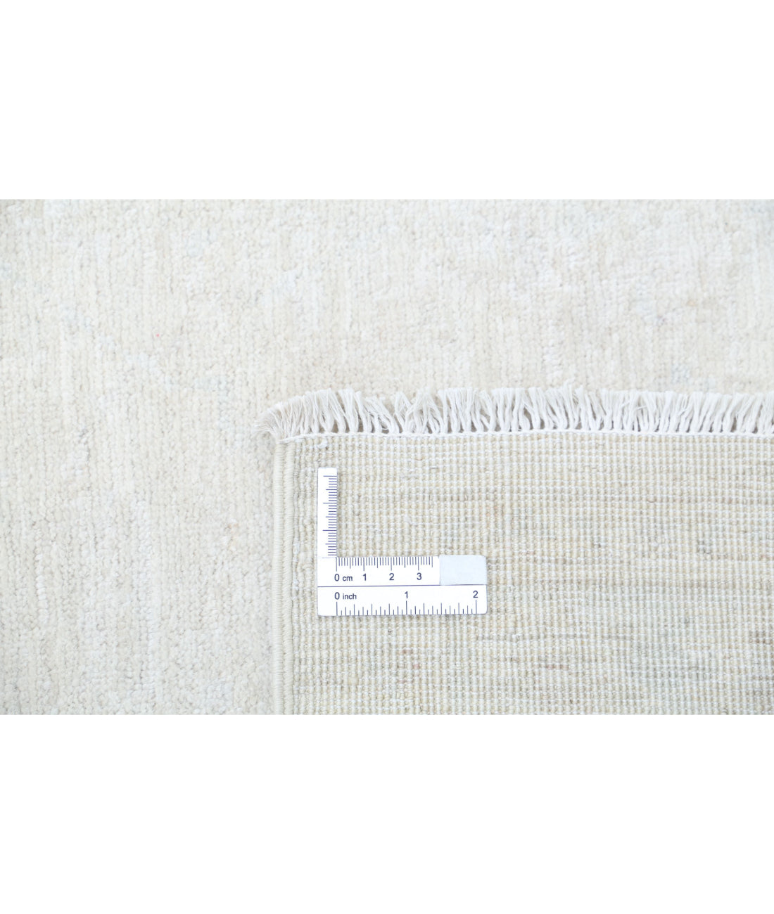 Serenity 2'5'' X 10'1'' Hand-Knotted Wool Rug 2'5'' x 10'1'' (73 X 303) / Ivory / Ivory