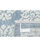 Serenity 4'4'' X 6'6'' Hand-Knotted Wool Rug 4'4'' x 6'6'' (130 X 195) / Blue / Ivory