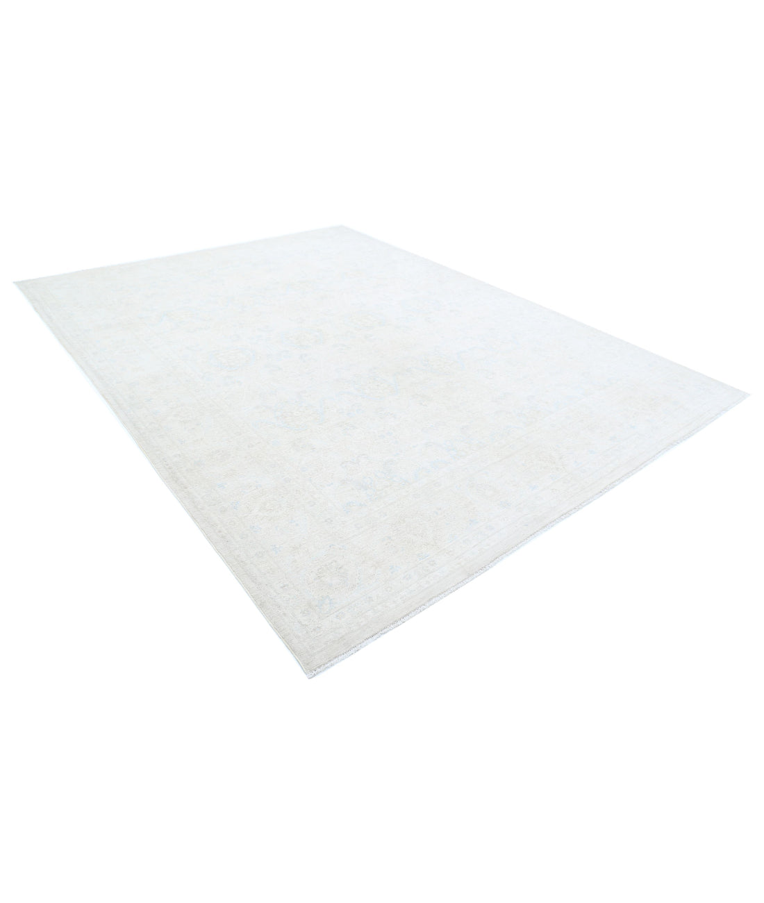 Serenity 8'8'' X 11'8'' Hand-Knotted Wool Rug 8'8'' x 11'8'' (260 X 350) / Ivory / Taupe