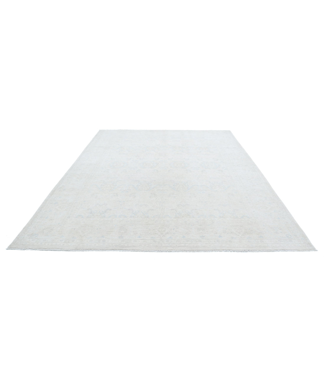 Serenity 8'8'' X 11'8'' Hand-Knotted Wool Rug 8'8'' x 11'8'' (260 X 350) / Ivory / Taupe