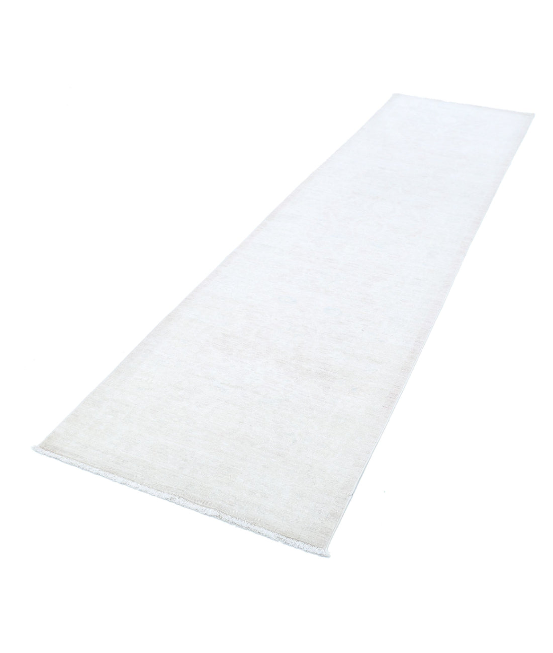 Serenity 2'8'' X 10'5'' Hand-Knotted Wool Rug 2'8'' x 10'5'' (80 X 313) / Brown / Ivory