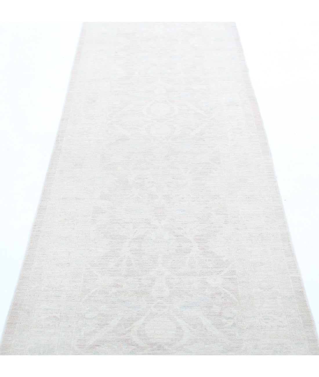 Serenity 2'8'' X 10'5'' Hand-Knotted Wool Rug 2'8'' x 10'5'' (80 X 313) / Brown / Ivory