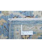 Serenity 10'1'' X 13'4'' Hand-Knotted Wool Rug 10'1'' x 13'4'' (303 X 400) / Teal / Ivory