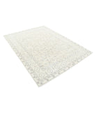 Serenity 6'0'' X 7'9'' Hand-Knotted Wool Rug 6'0'' x 7'9'' (180 X 233) / Ivory / Grey