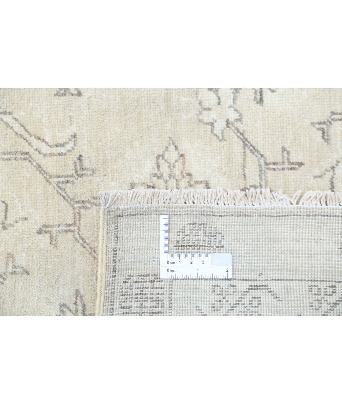 Serenity 6'0'' X 7'9'' Hand-Knotted Wool Rug 6'0'' x 7'9'' (180 X 233) / Ivory / Grey