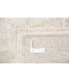 Serenity 13'5'' X 17'7'' Hand-Knotted Wool Rug 13'5'' x 17'7'' (403 X 528) / Ivory / Taupe