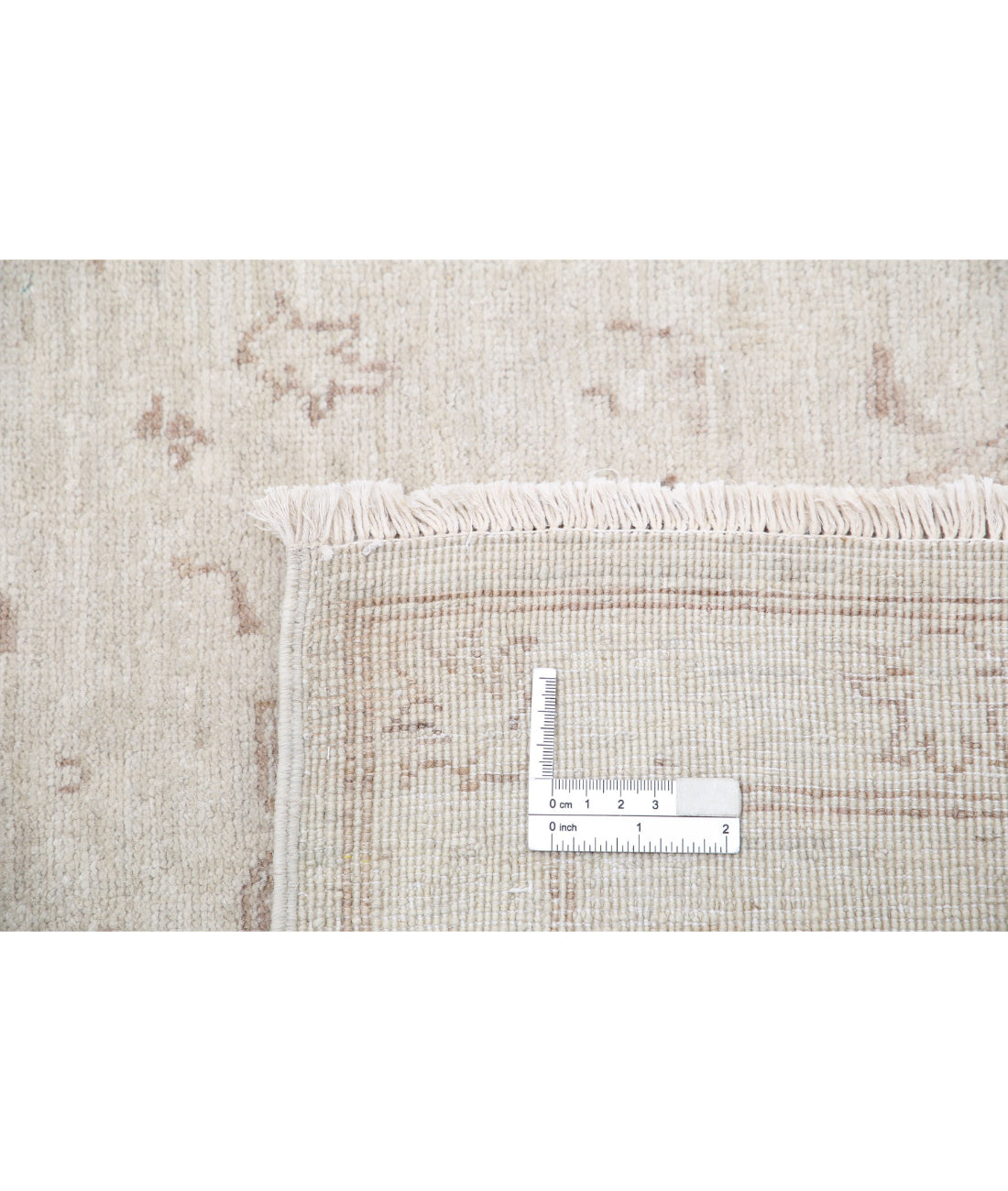 Serenity 5'11'' X 9'4'' Hand-Knotted Wool Rug 5'11'' x 9'4'' (178 X 280) / Ivory / Taupe