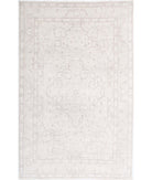 Serenity 5'11'' X 9'4'' Hand-Knotted Wool Rug 5'11'' x 9'4'' (178 X 280) / Ivory / Taupe
