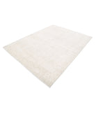 Serenity 6'4'' X 8'6'' Hand-Knotted Wool Rug 6'4'' x 8'6'' (190 X 255) / Ivory / Taupe