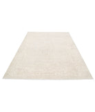 Serenity 6'4'' X 8'6'' Hand-Knotted Wool Rug 6'4'' x 8'6'' (190 X 255) / Ivory / Taupe