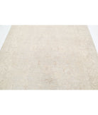 Serenity 6'4'' X 8'6'' Hand-Knotted Wool Rug 6'4'' x 8'6'' (190 X 255) / Ivory / Taupe