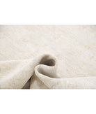 Serenity 6'4'' X 8'6'' Hand-Knotted Wool Rug 6'4'' x 8'6'' (190 X 255) / Ivory / Taupe