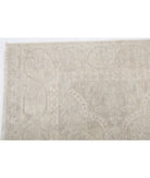 Serenity 2'9'' X 10'6'' Hand-Knotted Wool Rug 2'9'' x 10'6'' (83 X 315) / Grey / Ivory