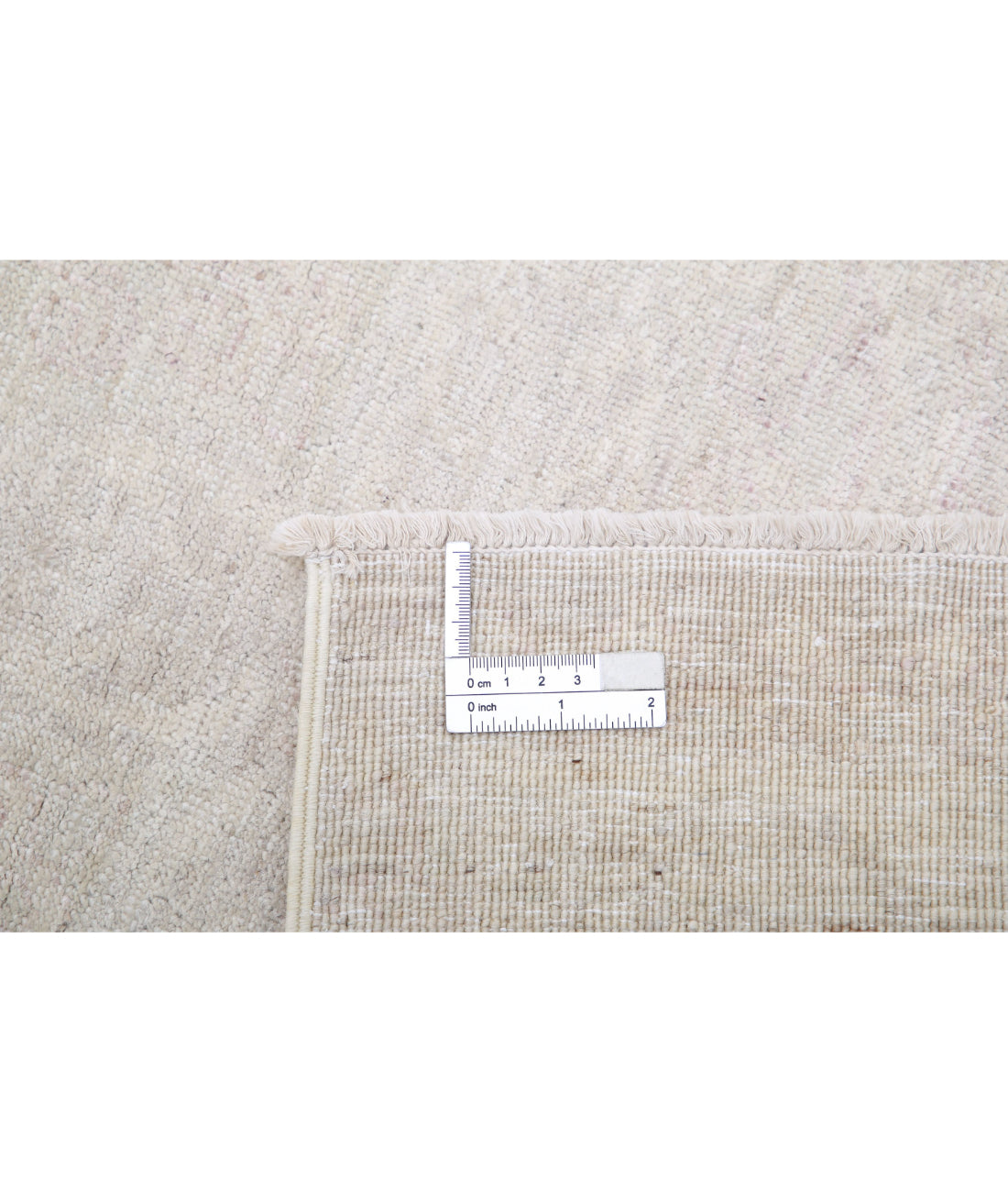 Serenity 2'11'' X 10'4'' Hand-Knotted Wool Rug 2'11'' x 10'4'' (88 X 310) / Grey / Ivory