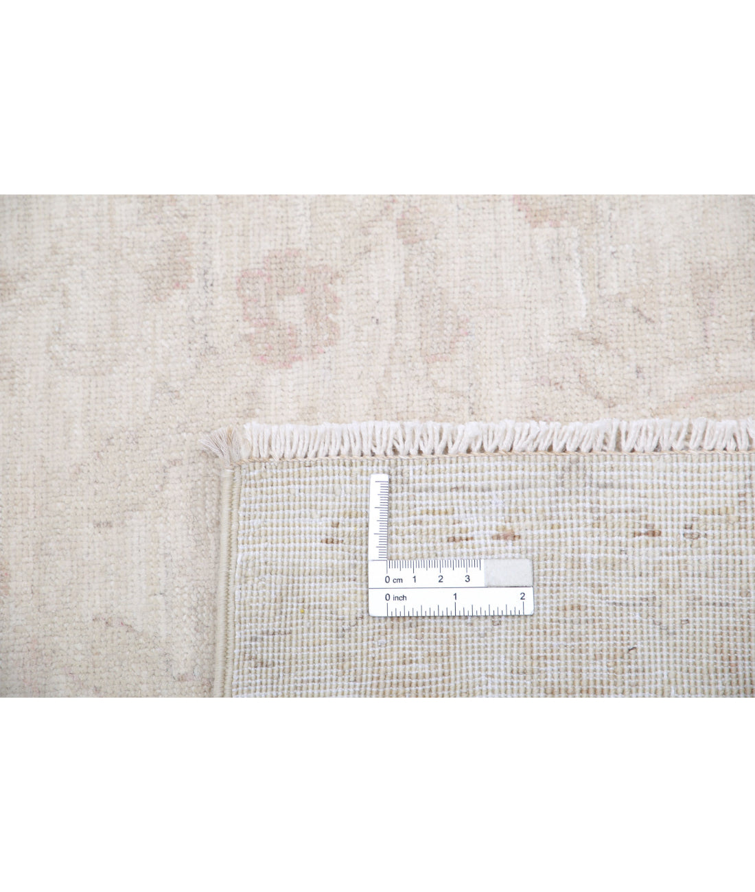 Serenity 6'7'' X 9'4'' Hand-Knotted Wool Rug 6'7'' x 9'4'' (198 X 280) / Ivory / Grey