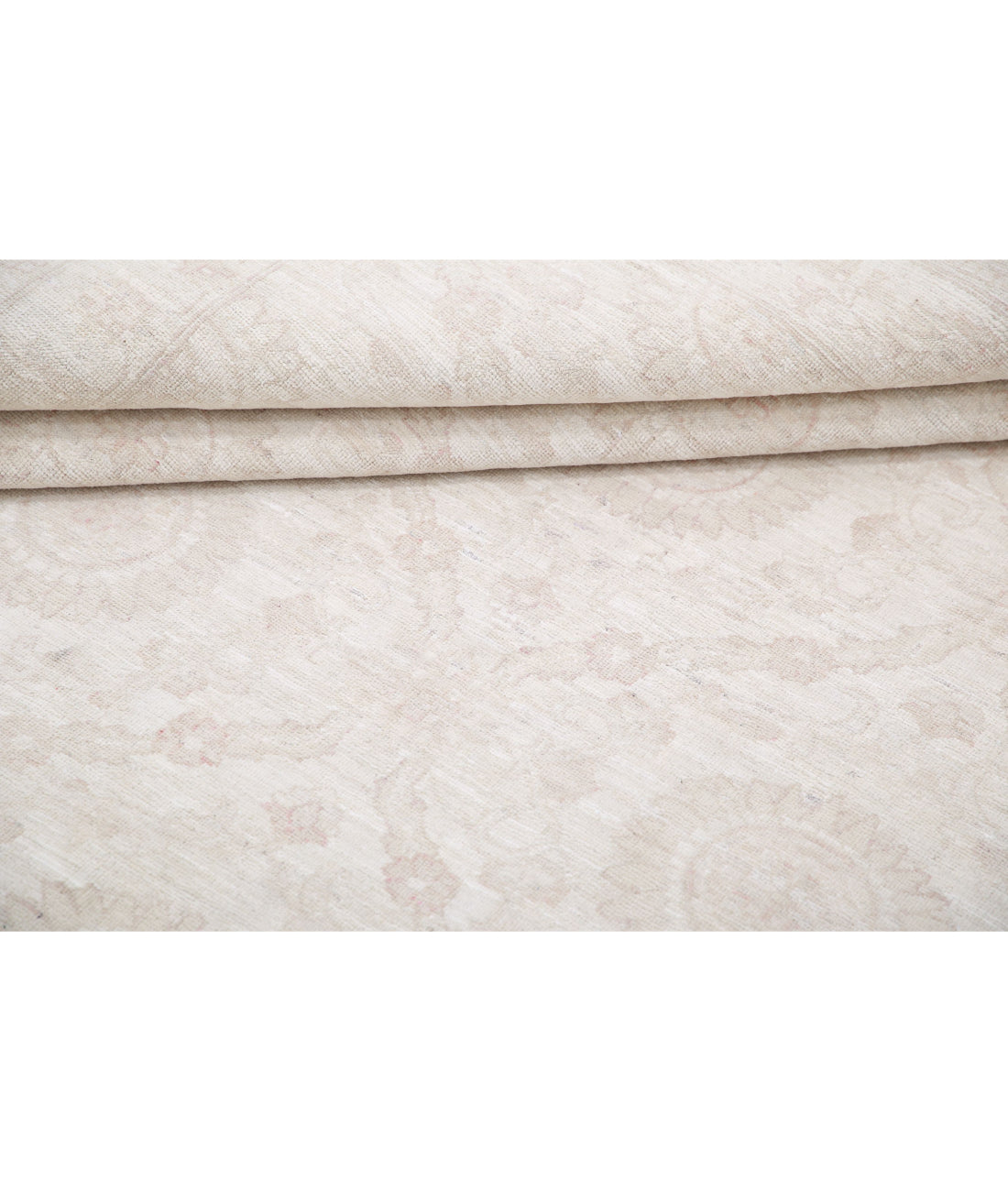 Serenity 6'7'' X 9'4'' Hand-Knotted Wool Rug 6'7'' x 9'4'' (198 X 280) / Ivory / Grey