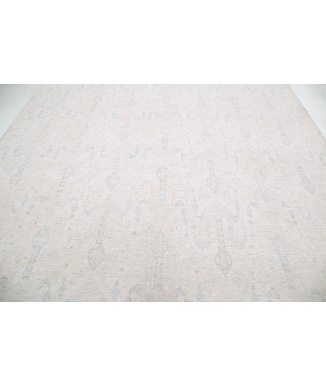 Serenity 9'10'' X 14'2'' Hand-Knotted Wool Rug 9'10'' x 14'2'' (295 X 425) / Ivory / Ivory