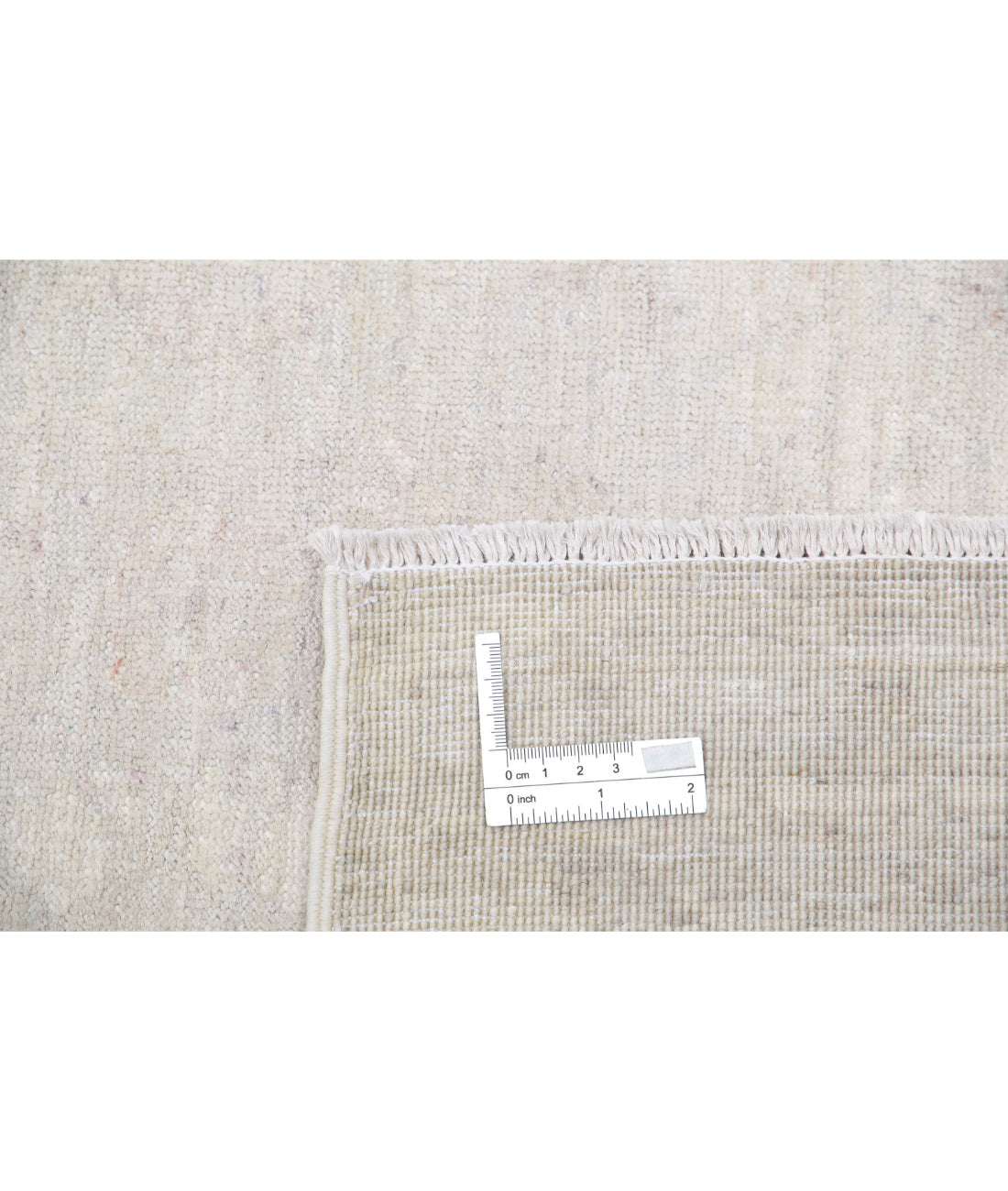 Serenity 2'10'' X 10'0'' Hand-Knotted Wool Rug 2'10'' x 10'0'' (85 X 300) / Grey / Ivory