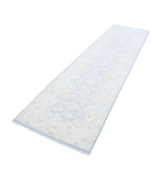 Serenity 2'9'' X 10'9'' Hand-Knotted Wool Rug 2'9'' x 10'9'' (83 X 323) / Grey / Ivory