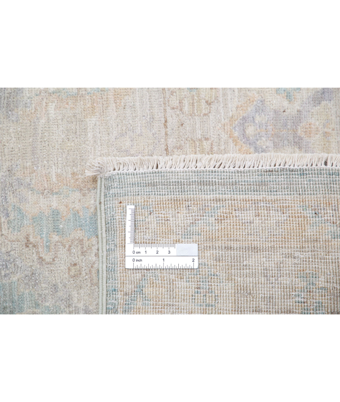 Serenity 7'11'' X 9'10'' Hand-Knotted Wool Rug 7'11'' x 9'10'' (238 X 295) / Blue / Ivory
