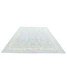 Serenity 8'9'' X 11'5'' Hand-Knotted Wool Rug 8'9'' x 11'5'' (263 X 343) / Blue / Ivory