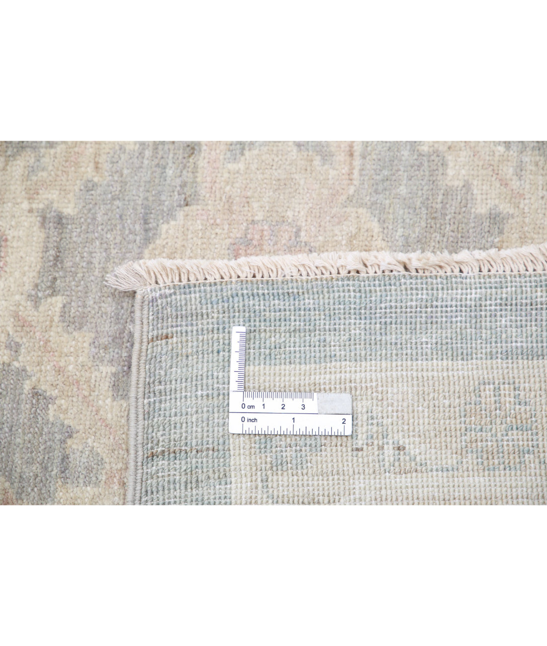 Serenity 17'8'' X 22'0'' Hand-Knotted Wool Rug 17'8'' x 22'0'' (530 X 660) / Grey / Ivory