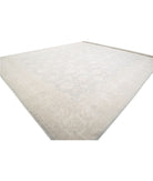Serenity 17'8'' X 22'0'' Hand-Knotted Wool Rug 17'8'' x 22'0'' (530 X 660) / Grey / Ivory