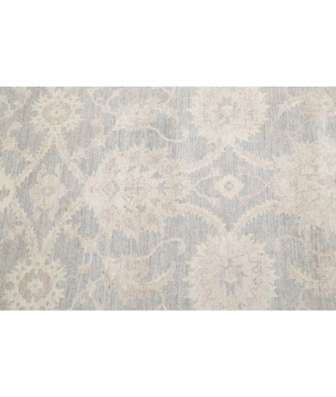 Serenity 17'8'' X 22'0'' Hand-Knotted Wool Rug 17'8'' x 22'0'' (530 X 660) / Grey / Ivory