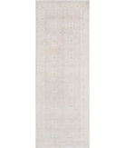 Serenity 3'11'' X 11'0'' Hand-Knotted Wool Rug 3'11'' x 11'0'' (118 X 330) / Ivory / Pink