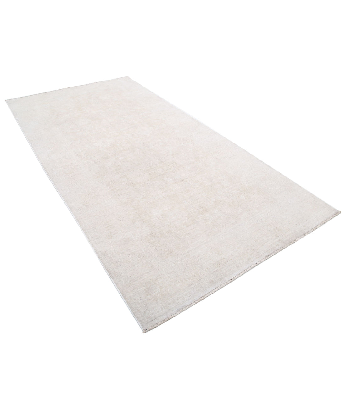 Serenity 5'0'' X 9'7'' Hand-Knotted Wool Rug 5'0'' x 9'7'' (150 X 288) / Taupe / Ivory