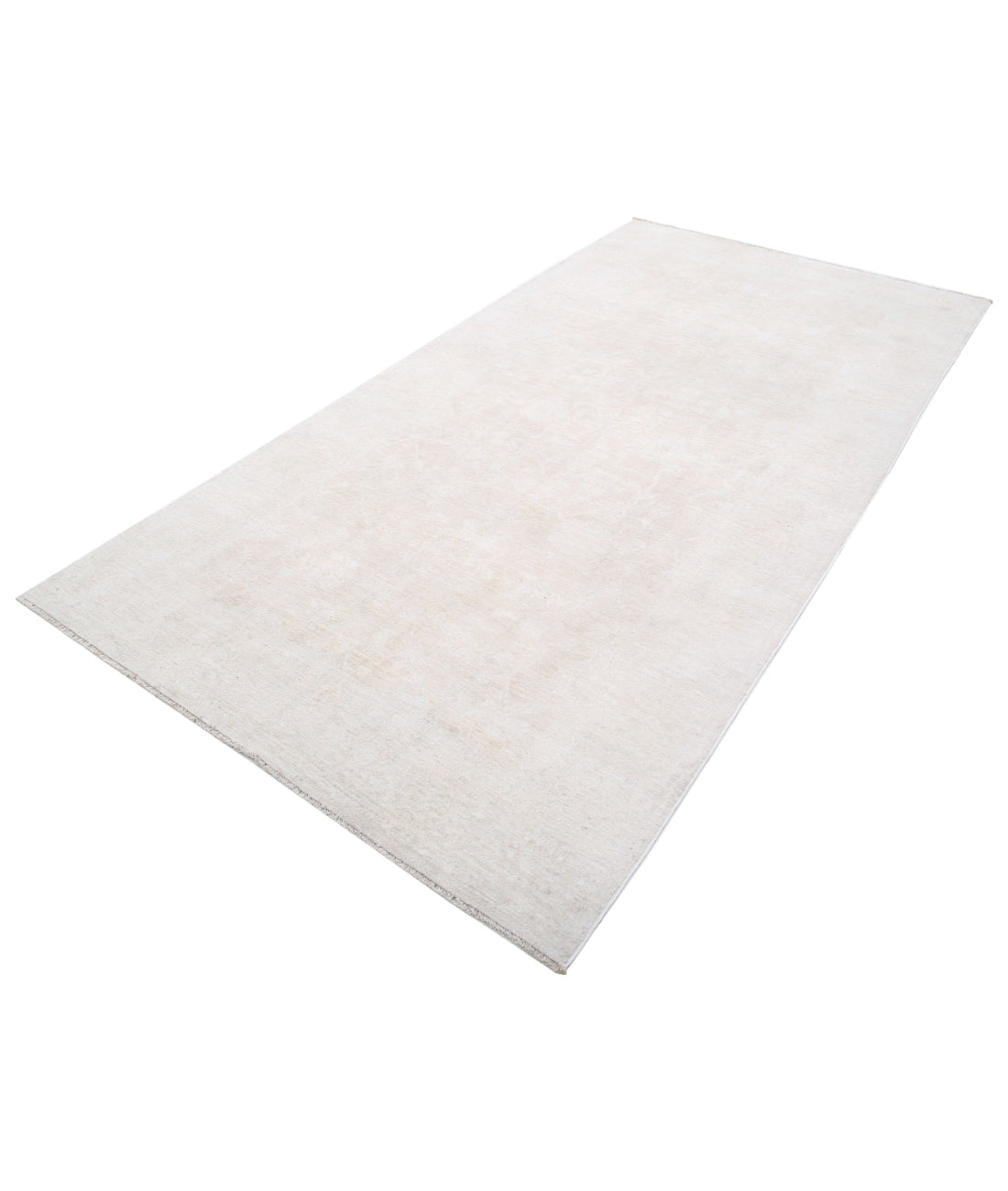 Serenity 5'0'' X 9'7'' Hand-Knotted Wool Rug 5'0'' x 9'7'' (150 X 288) / Taupe / Ivory