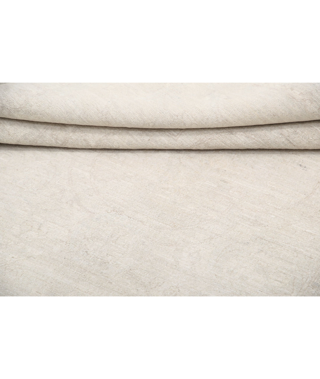 Serenity 5'2'' X 10'6'' Hand-Knotted Wool Rug 5'2'' x 10'6'' (155 X 315) / Ivory / Taupe