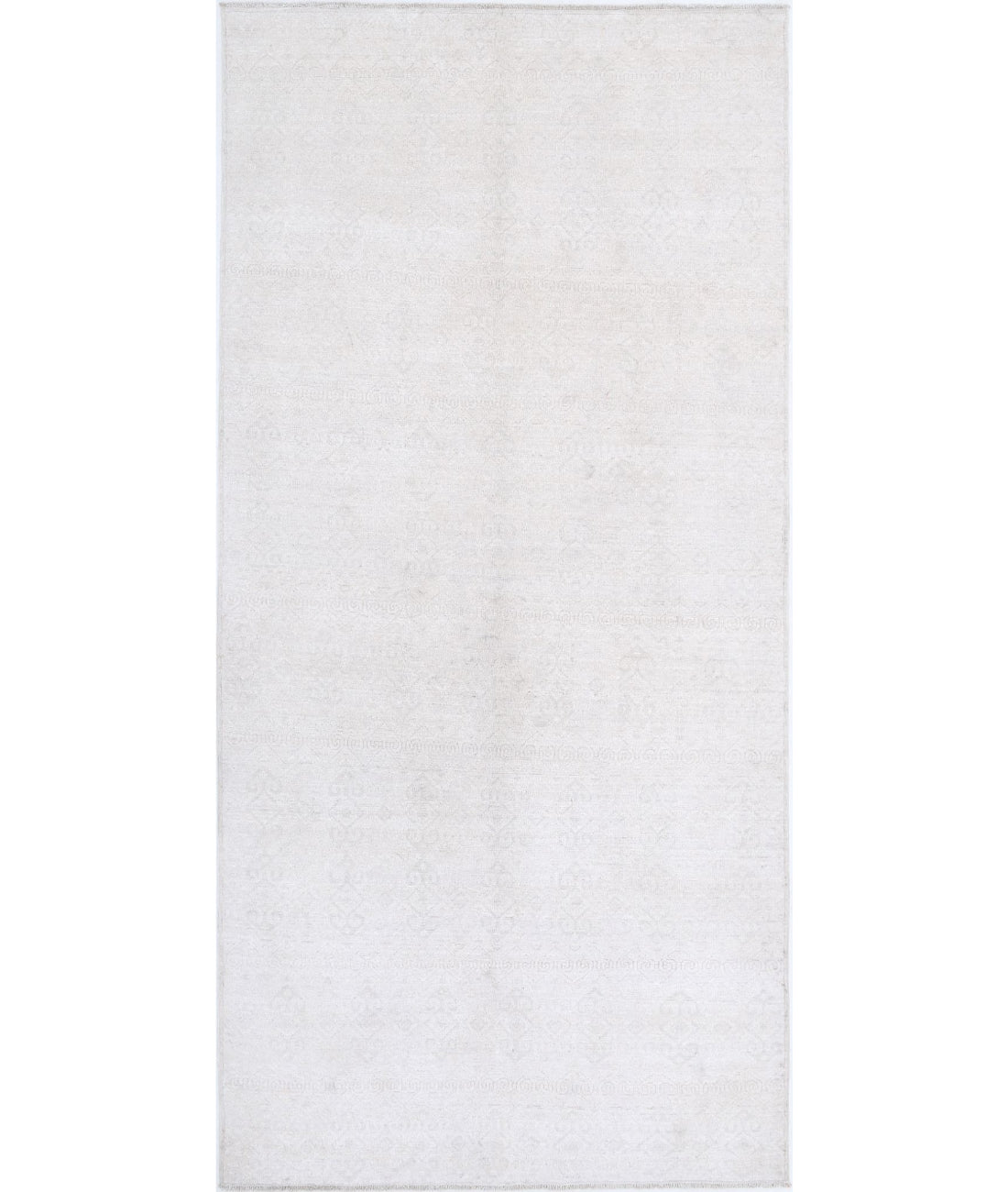Serenity 4'6'' X 9'6'' Hand-Knotted Wool Rug 4'6'' x 9'6'' (135 X 285) / Ivory / Taupe