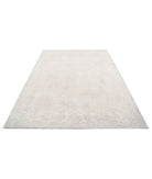 Serenity 6'1'' X 7'11'' Hand-Knotted Wool Rug 6'1'' x 7'11'' (183 X 238) / Ivory / Grey