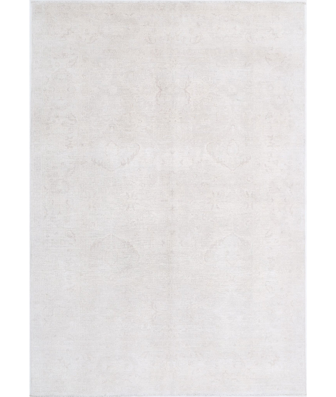Serenity 5'11'' X 8'5'' Hand-Knotted Wool Rug 5'11'' x 8'5'' (178 X 253) / Ivory / Taupe