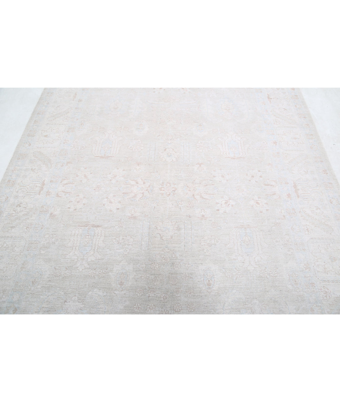 Serenity 6'3'' X 8'11'' Hand-Knotted Wool Rug 6'3'' x 8'11'' (188 X 268) / Taupe / Ivory