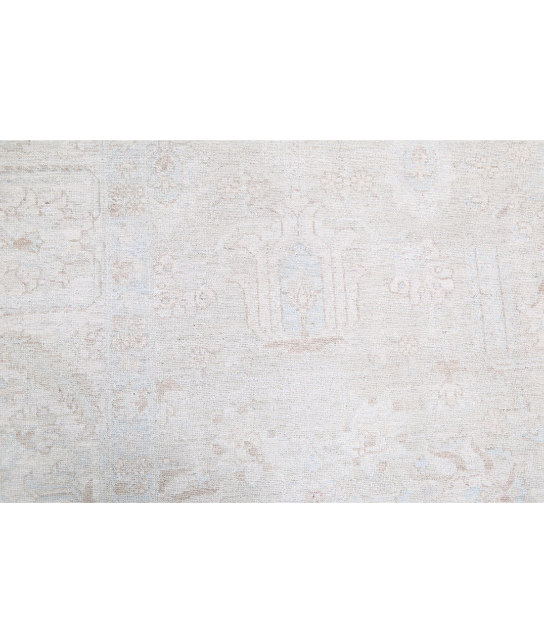 Serenity 6'3'' X 8'11'' Hand-Knotted Wool Rug 6'3'' x 8'11'' (188 X 268) / Taupe / Ivory