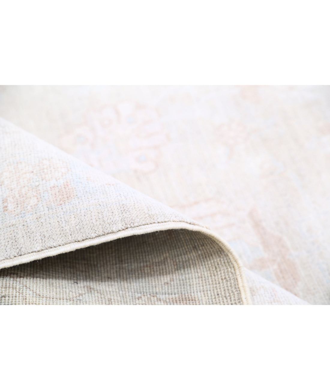 Serenity 6'3'' X 8'11'' Hand-Knotted Wool Rug 6'3'' x 8'11'' (188 X 268) / Taupe / Ivory