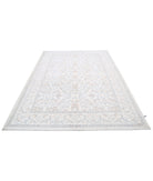 Serenity 6'4'' X 8'9'' Hand-Knotted Wool Rug 6'4'' x 8'9'' (190 X 263) / Ivory / Blue