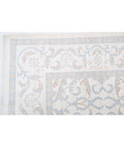 Serenity 6'4'' X 8'9'' Hand-Knotted Wool Rug 6'4'' x 8'9'' (190 X 263) / Ivory / Blue