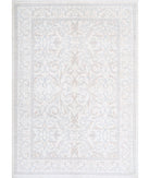 Serenity 6'4'' X 8'9'' Hand-Knotted Wool Rug 6'4'' x 8'9'' (190 X 263) / Ivory / Blue