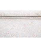 Serenity 6'0'' X 8'7'' Hand-Knotted Wool Rug 6'0'' x 8'7'' (180 X 258) / Grey / Ivory