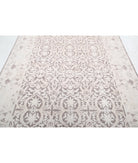 Serenity 6'1'' X 8'7'' Hand-Knotted Wool Rug 6'1'' x 8'7'' (183 X 258) / Brown / Ivory