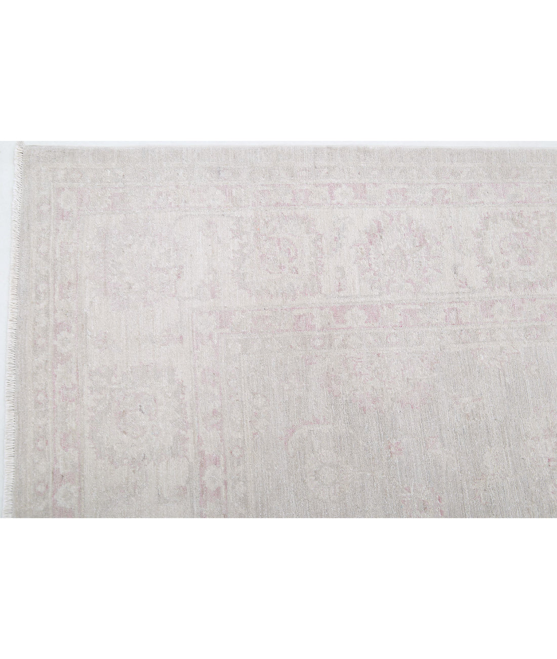 Serenity 8'1'' X 9'9'' Hand-Knotted Wool Rug 8'1'' x 9'9'' (243 X 293) / Ivory / Grey