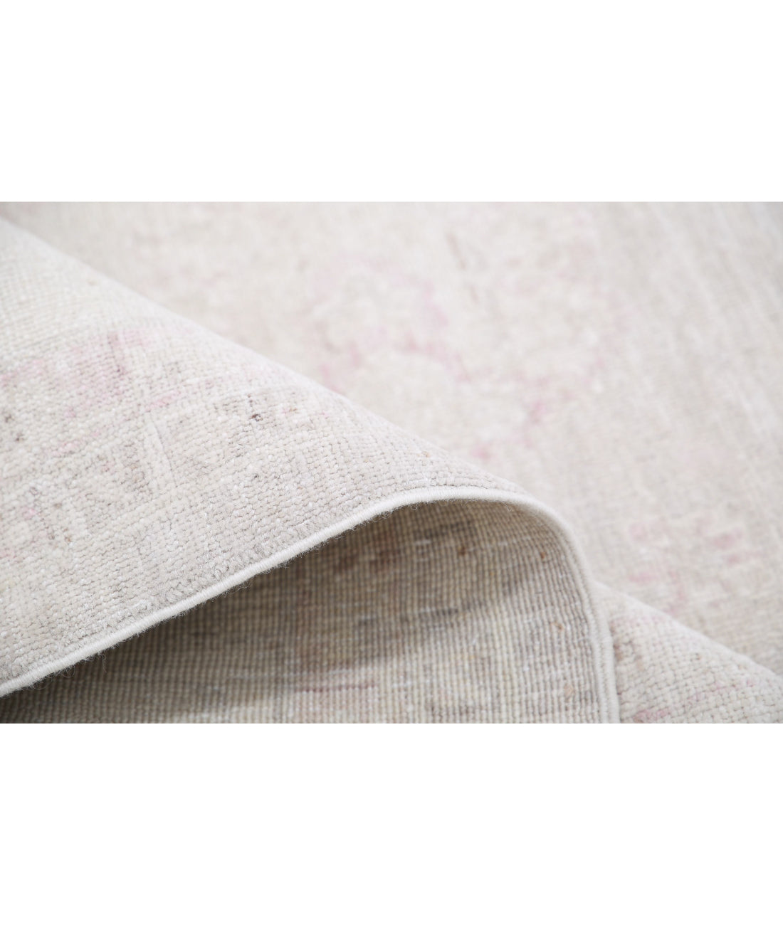 Serenity 8'1'' X 9'9'' Hand-Knotted Wool Rug 8'1'' x 9'9'' (243 X 293) / Ivory / Grey