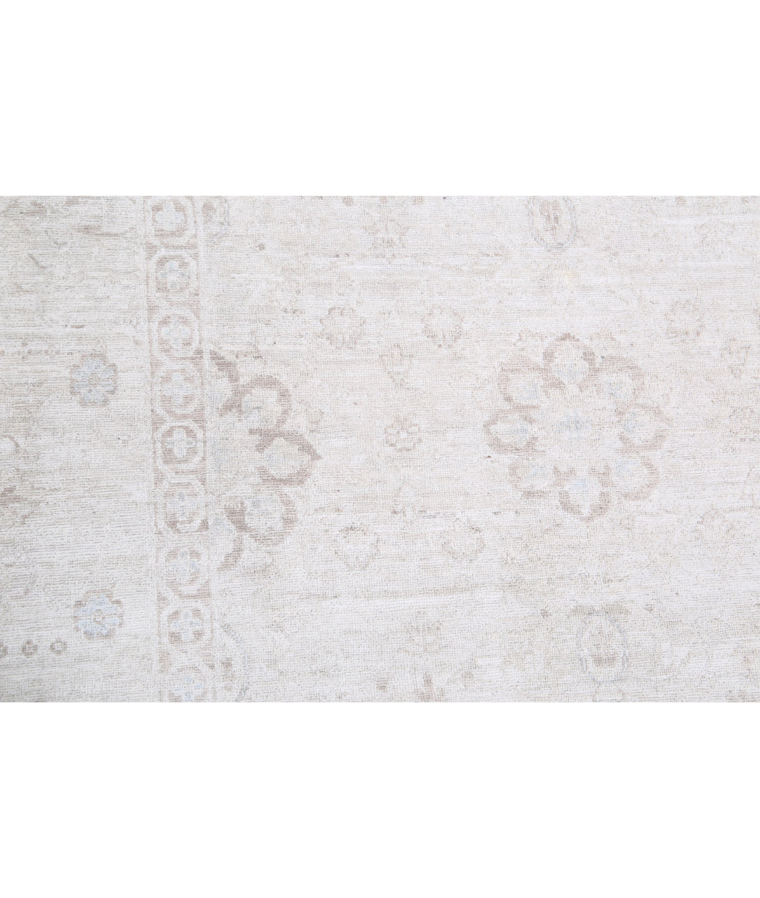 Serenity 7'11'' X 9'9'' Hand-Knotted Wool Rug 7'11'' x 9'9'' (238 X 293) / Brown / Ivory