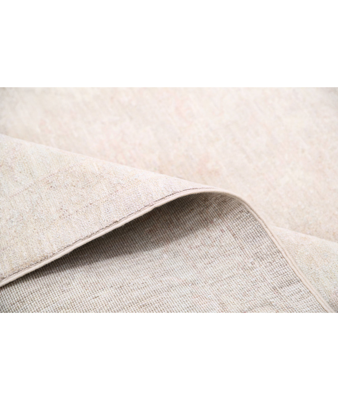 Serenity 8'2'' X 10'1'' Hand-Knotted Wool Rug 8'2'' x 10'1'' (245 X 303) / Ivory / Ivory