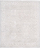 Serenity 8'1'' X 9'4'' Hand-Knotted Wool Rug 8'1'' x 9'4'' (243 X 280) / Grey / Ivory