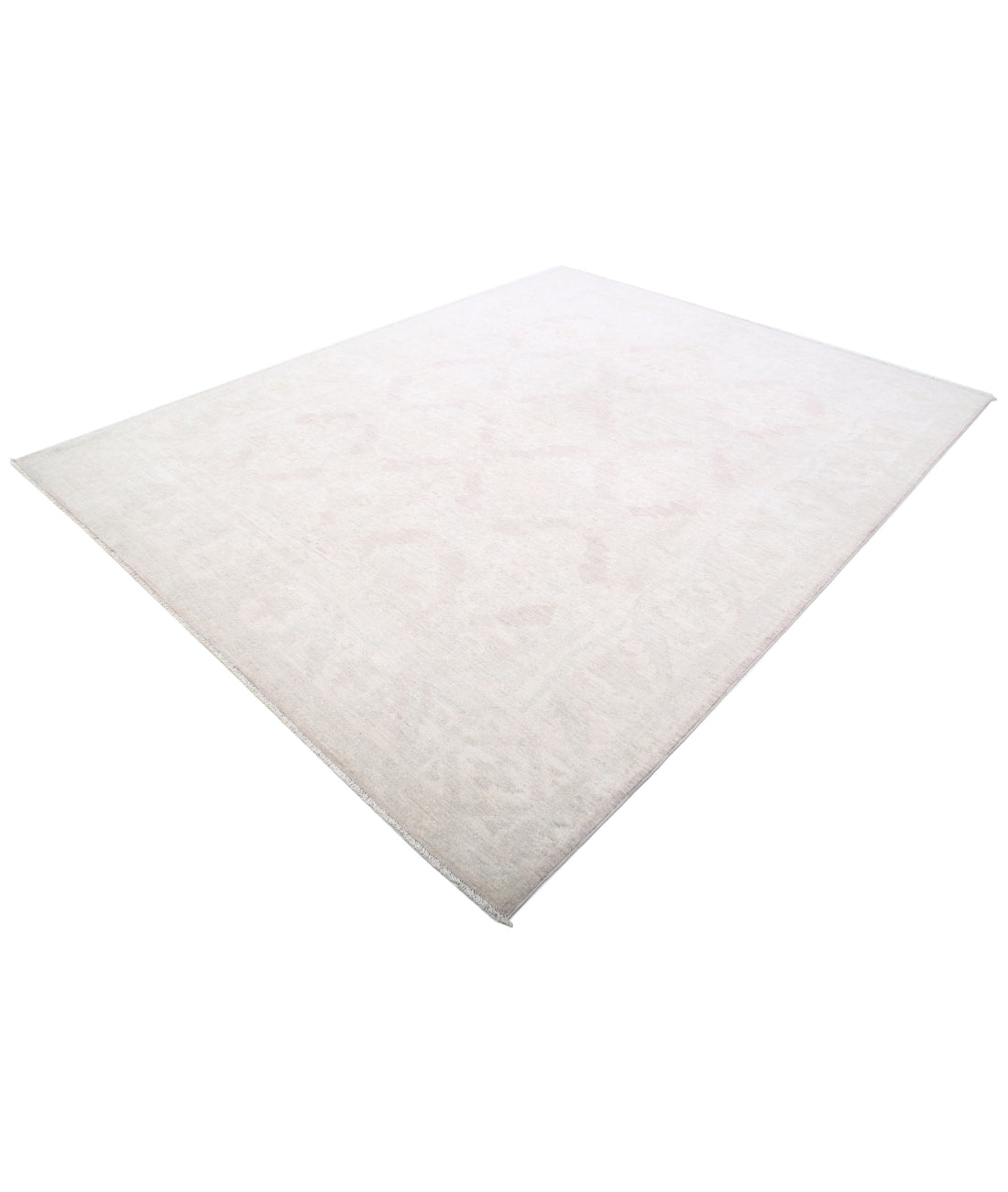 Serenity 8'1'' X 10'2'' Hand-Knotted Wool Rug 8'1'' x 10'2'' (243 X 305) / Ivory / Taupe