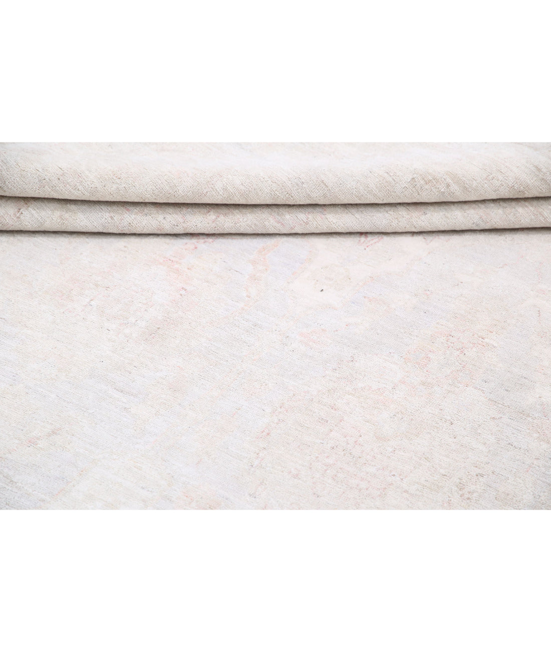 Serenity 8'9'' X 12'1'' Hand-Knotted Wool Rug 8'9'' x 12'1'' (263 X 363) / Blue / Ivory